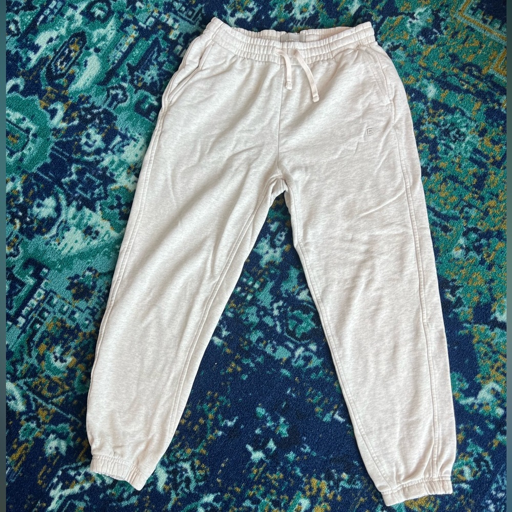 Everlane Light Heather Grey Track Jogger